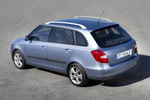 Skoda Fabia ��������� (2008). Rear