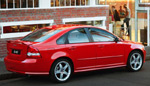 Volvo S40. Rear