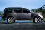 Nissan Armada. Side