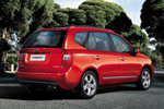 Kia Carens Behind