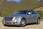 Cadillac CTS. Front