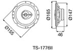 Pioneer TS-1776II. Scheme