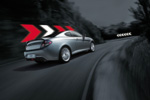 Hyundai Coupe. Rear. 2008