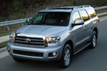 Toyota Sequoia. Front