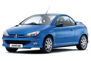 Peugeot 206 CC 1.6 MT