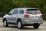 Toyota Sequoia. Rear