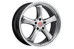 Victor Equipment Turismo Silver Wheel
